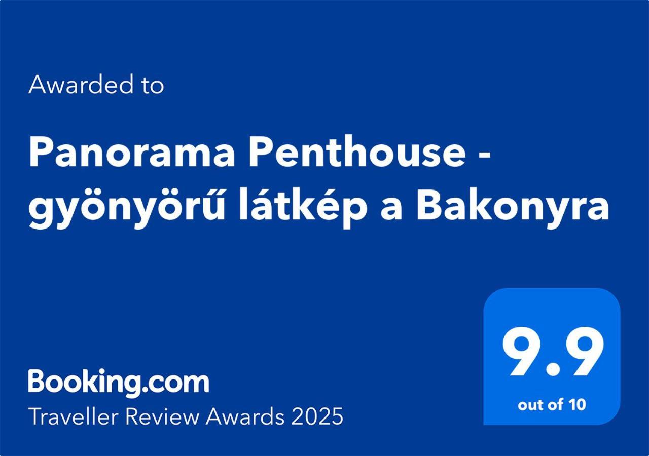 Panorama Penthouse - Gyoenyoeru Latkep A Bakonyra Apartment *